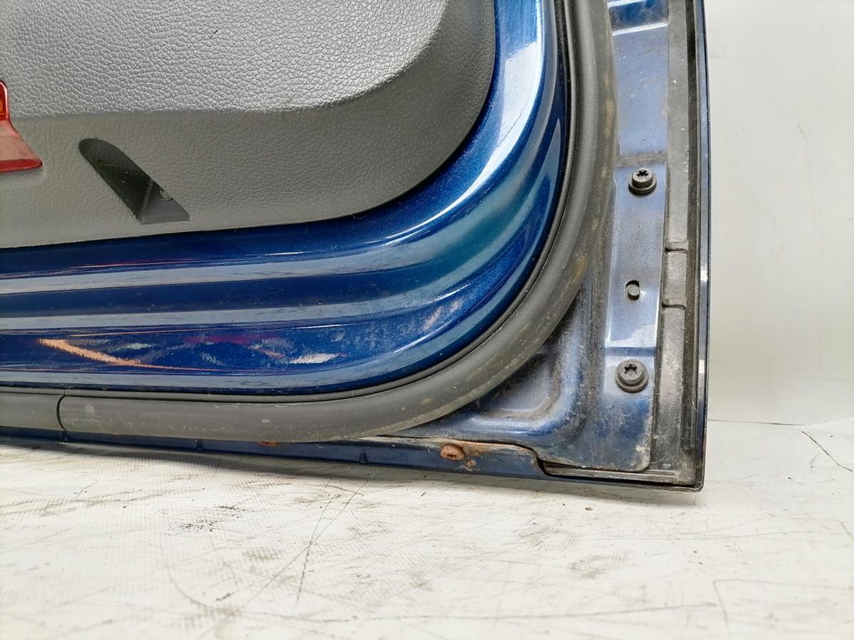 VW Golf 5 original T&uuml;r hinten links LD5Q Shadowblue Flie&szlig;heck Bj.2008